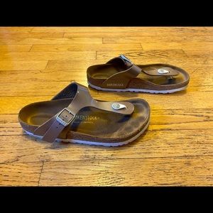 Birkenstock | Gizeh Brook-Flor patent footbed